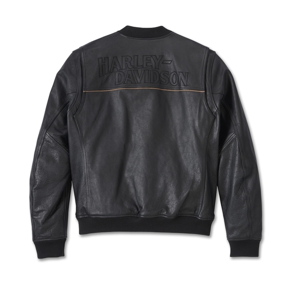 Mens Sz 3XL Harley Davidson The Citizen Bomber Leather Jacket NWT - Picture 2 of 5